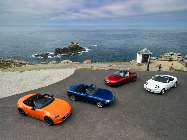 MX-5s Make History with Biofuel Drive