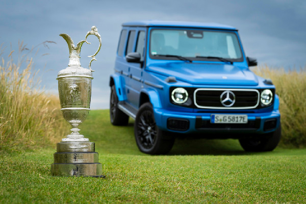 G-Class Brings Claret Jug to The Open