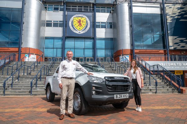 Isuzu D-Max Supports Scottish FA