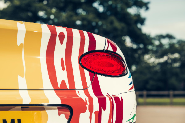 Bentley's Unique Pride-Themed Car