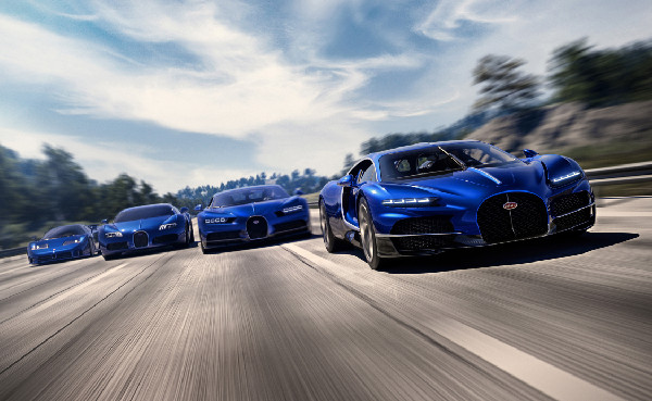 Bugatti's Elegant Speed Design