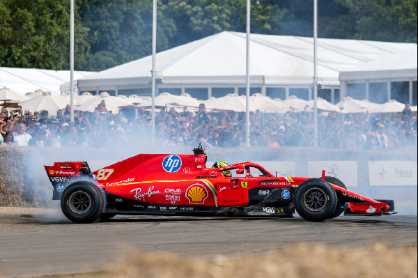 Bearman's Ferrari Drive Wows at Goodwood