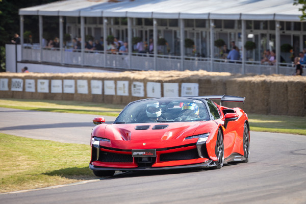 Bearman's Ferrari Drive Wows at Goodwood