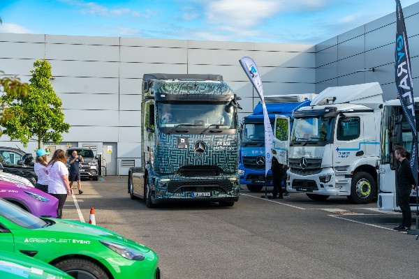 eActros 600 Wins EV Rally UK