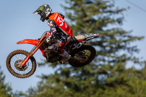 Shimoda's Third Podium at Washougal