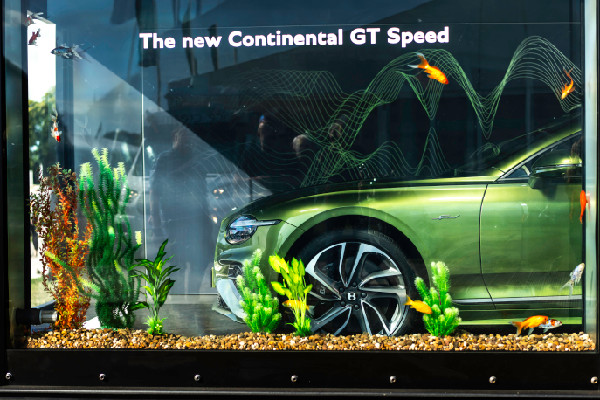 Bentley GT Speed Debuts at Goodwood