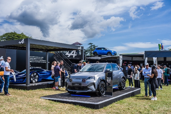 Alpine A110's Impressive Goodwood Finish