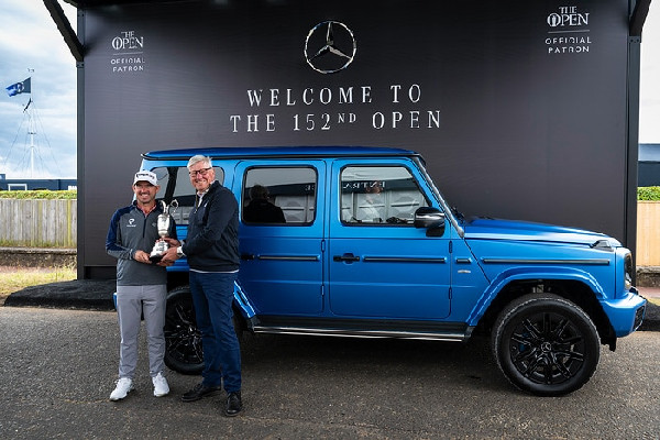 G-Class Brings Claret Jug to The Open