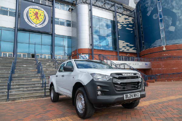 Isuzu D-Max Supports Scottish FA