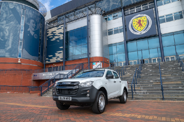 Isuzu D-Max Supports Scottish FA