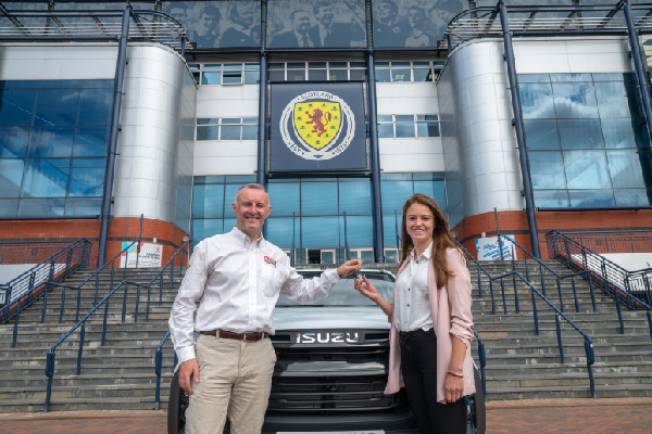Isuzu D-Max Supports Scottish FA