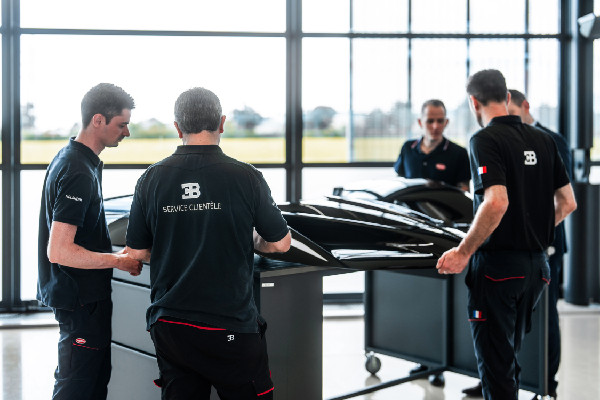 Bugatti Elevates Aftersales Service