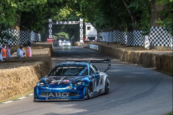 Alpine A110's Impressive Goodwood Finish