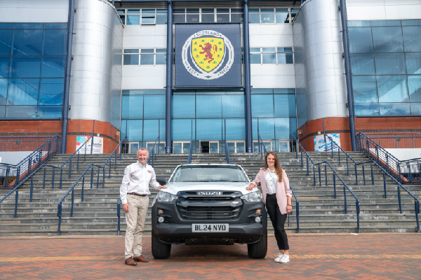 Isuzu D-Max Supports Scottish FA