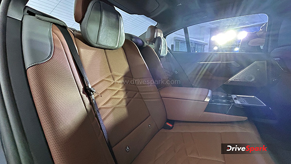 BMW 5 Series LWB Rear Seat