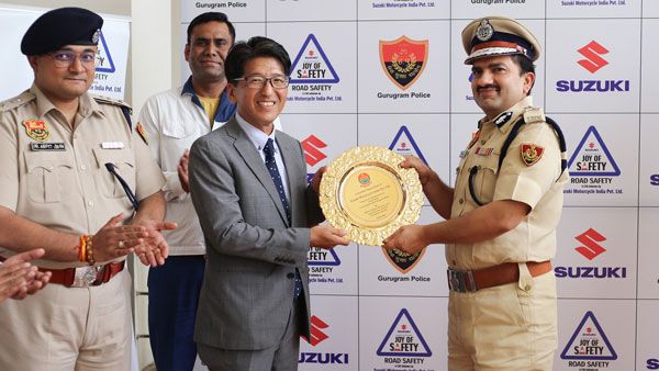 Gurgaon Police Gets Suzuki V-Strom SX 250 Bikes 5