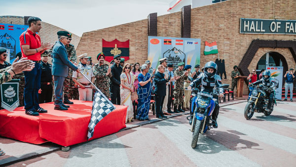 Womens Bike Rally Marks Kargil Diwas 1