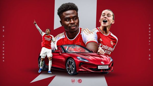 MG Motor Teams Up with Arsenal FC