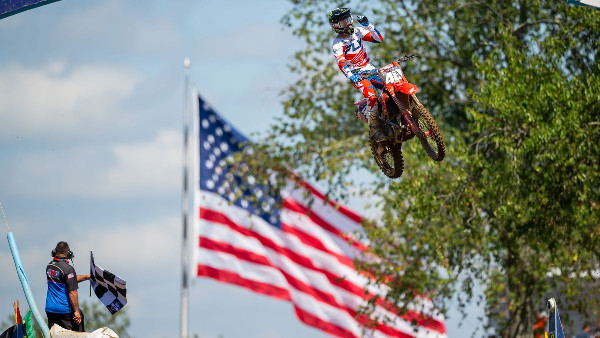Hymas Wins First at RedBud MX