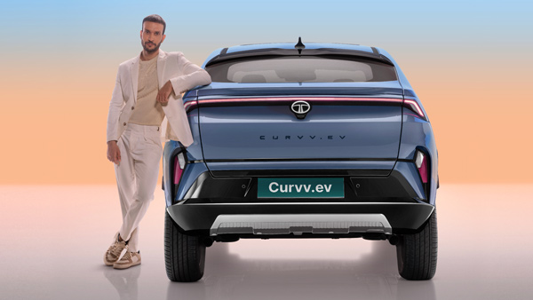 Tata Curvv EV rear