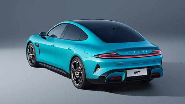 Xiaomi SU7 Electric Car Rear