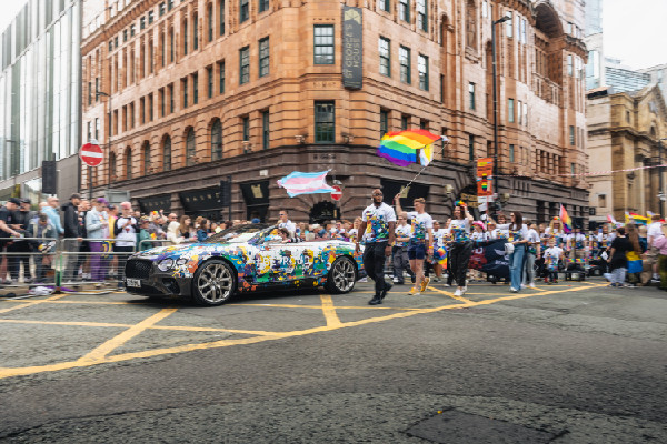 Bentley Supports LGBTQ+ at Pride
