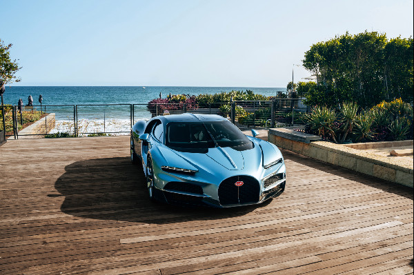 Bugatti's Elegant California Tour