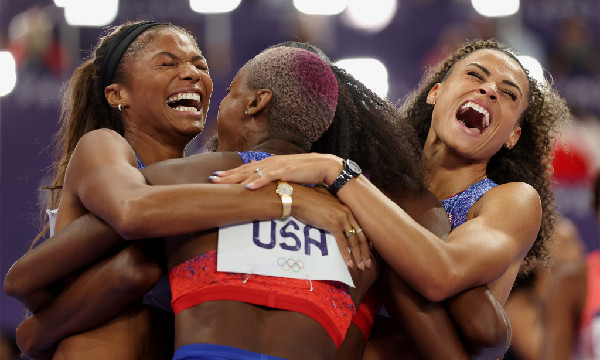 Thomas Wins Triple Gold in Paris