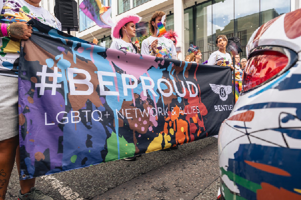 Bentley Supports LGBTQ+ at Pride