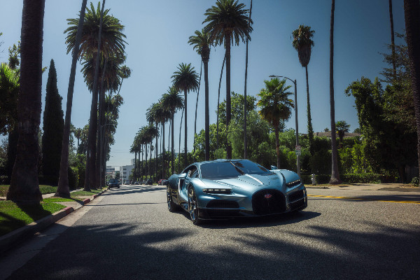 Bugatti's Elegant California Tour