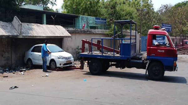 Chennai Clears Old Vehicles for Development