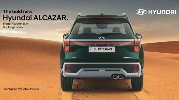 Hyundai Alcazar Facelift SUV Rear Section