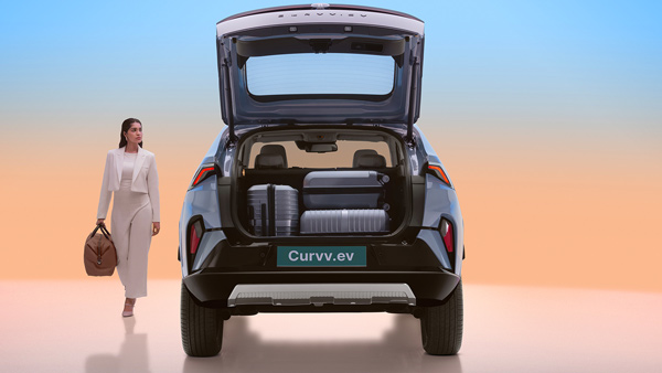 Tata Curvv EV SUV Coupe Rear