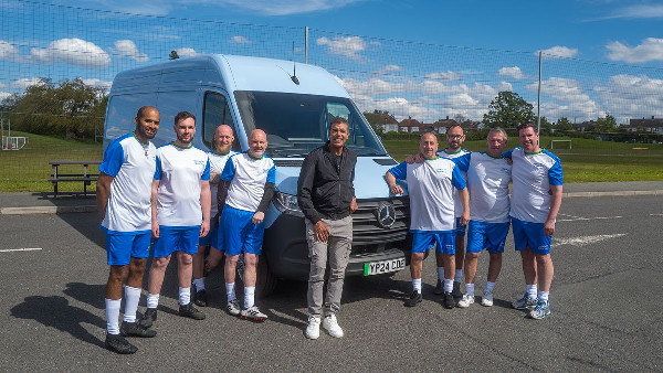 Vantasy Football Aids Van Drivers' Wellbeing