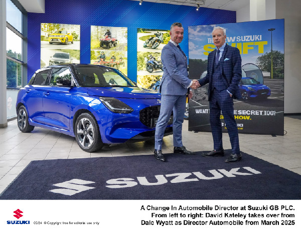 Suzuki GB Sees Leadership Shift