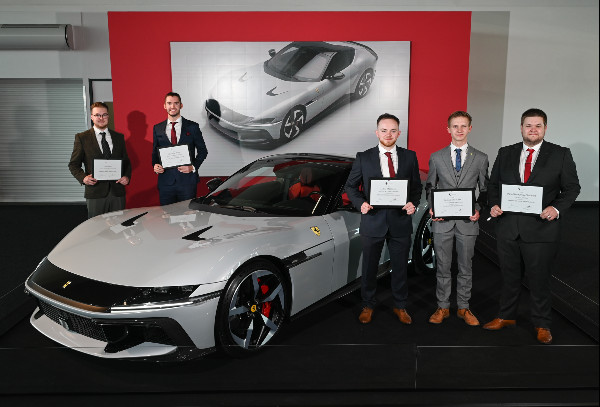 Ferrari Apprentices Graduate