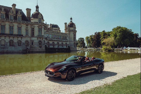 Maserati's New Electric Luxury Cabriolet
