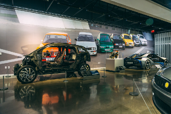 BMW Highlights Electromobility at Petersen Exhibit