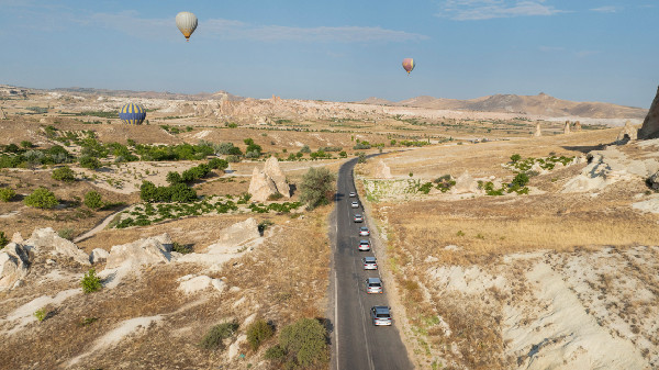VW Golf Marks 50 Years with Balloon