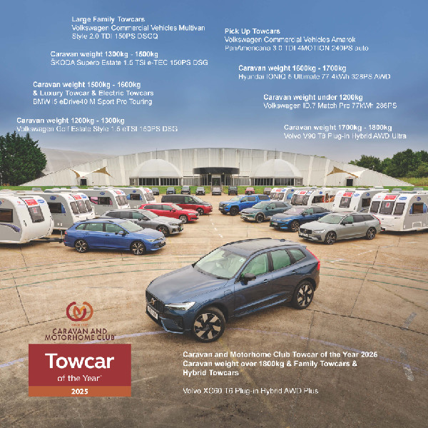 Volvo XC60 Named Towcar of the Year 2025