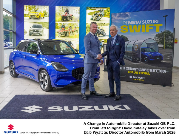 Suzuki GB Sees Leadership Shift