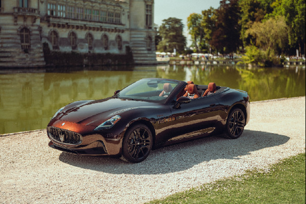 Maserati's New Electric Luxury Cabriolet
