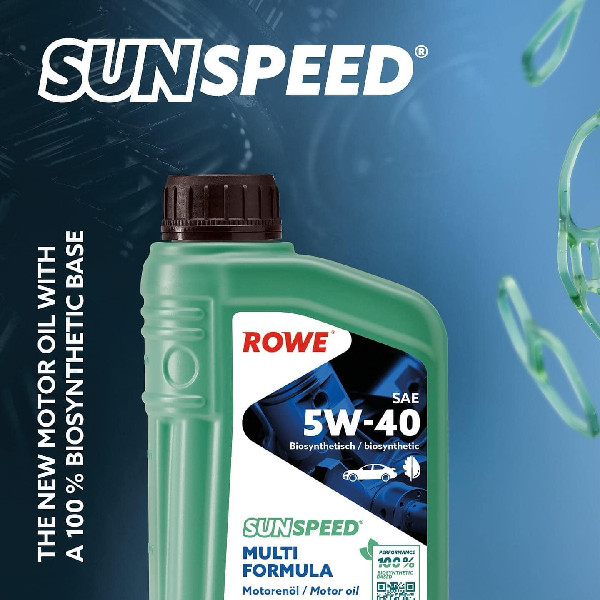 ROWE Launches Sustainable SUNSPEED® Lubricants in the UK