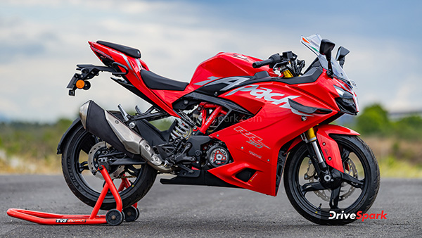 2024 TVS Apache RR 310 Review side view