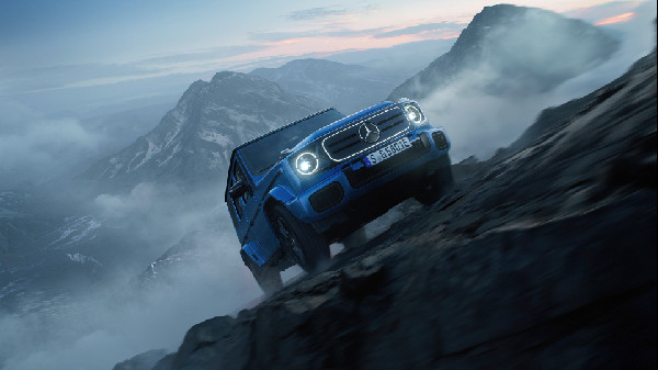 Cooper Stars in Electric G-Class Ad
