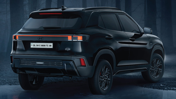 Hyundai Creta Knight Edition Rear