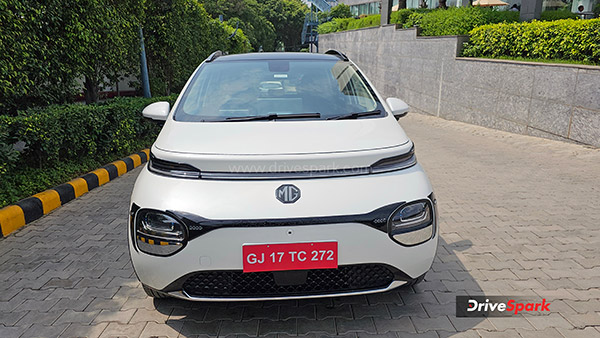 MG Windsor EV Review front design