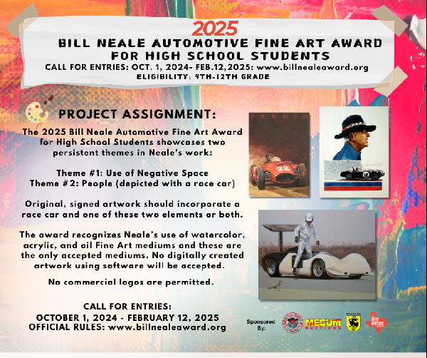 2025 Bill Neale Art Award Now Open