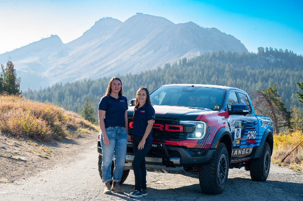 Ford's Five-Truck Team at Rebelle Rally 2024