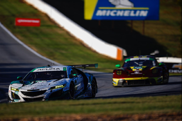 Acura's Race at Petit Le Mans Ends in Crash